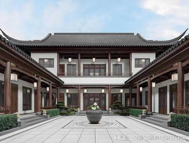 |凯发娱乐官网最新首页中式合院风格的设计思想与精神内涵